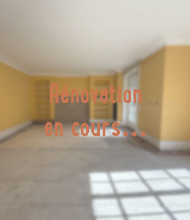 Travaux en cours